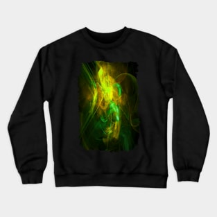 Alien Code 2 Yellow Green Crewneck Sweatshirt